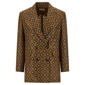 Alberto Biani Women's Tie-Print Blazer
